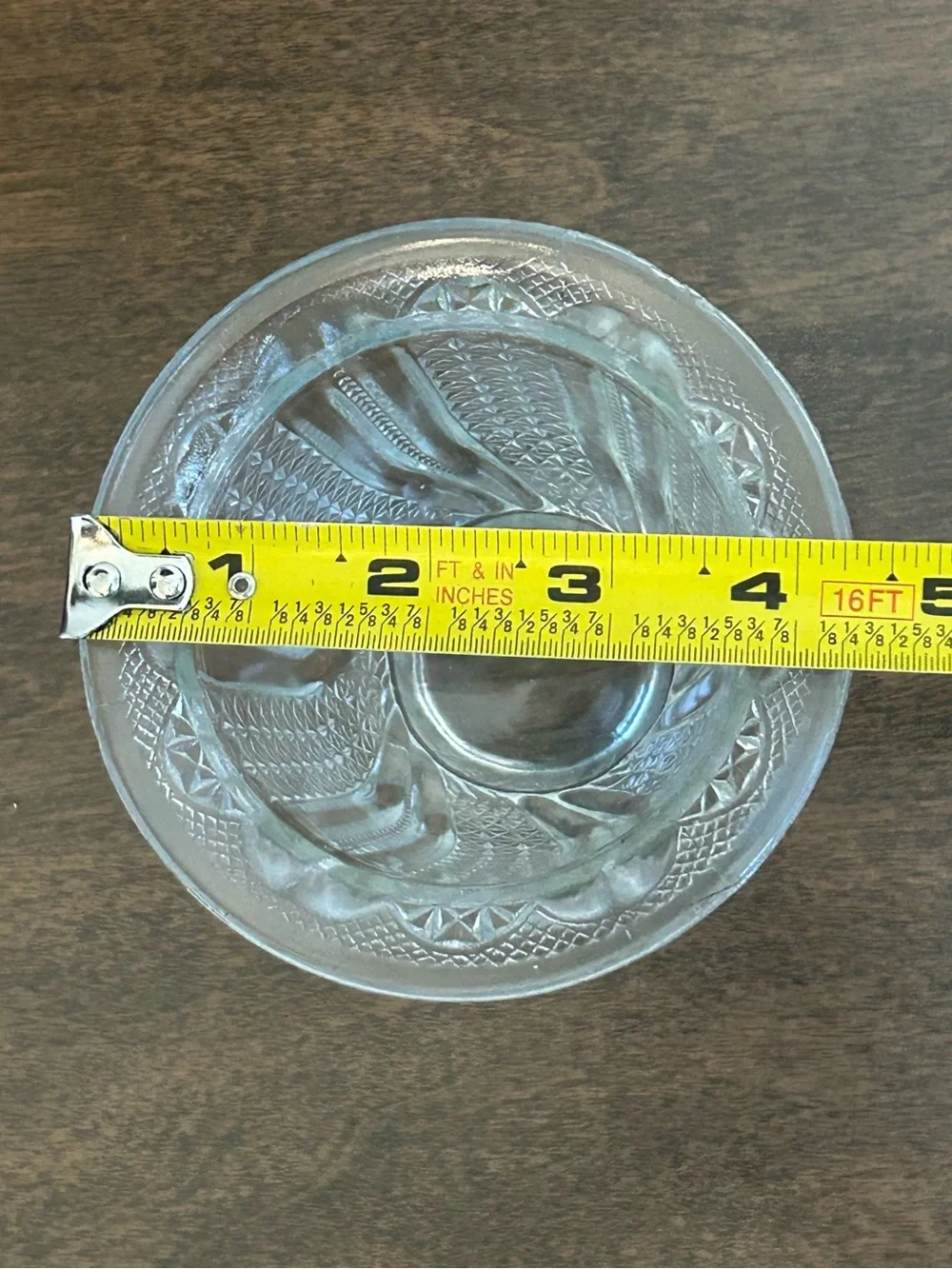 VINTAGE BEATTY BRADY GLASS CO 1898 EAPG FEATHER CLEAR GLASS SPOONER